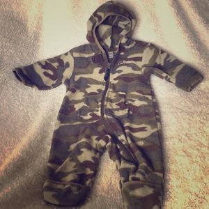 Baby Boys Cabelas Cozy Fleece One Piece